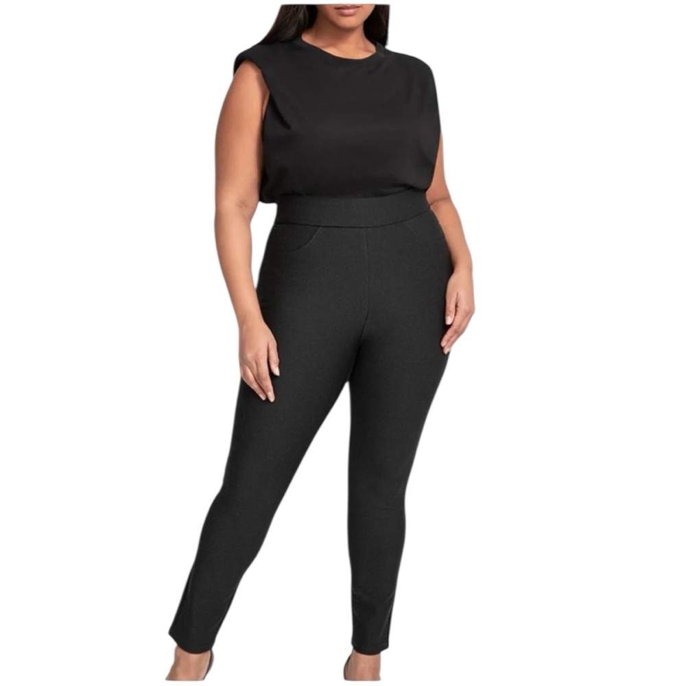 Women’s Honey love Ever ready Pants 2XL‎ Slimming Black  Smooth Sculpting Comfy